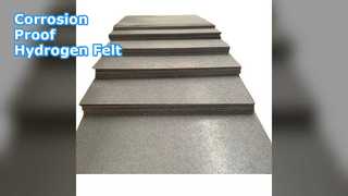 Titaniumvezelvilt voor waterstofproductie