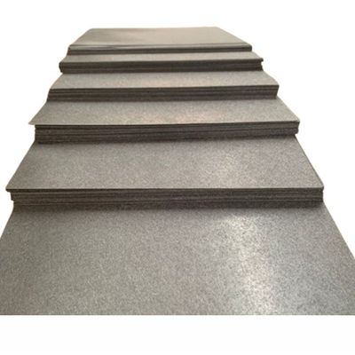 Hogetemperatuur sinterproces titaniumvezel vilt met een oppervlakteruwheid ≤30 μm en een oppervlaktedichtheid van 0,6-2,0 g/cm3