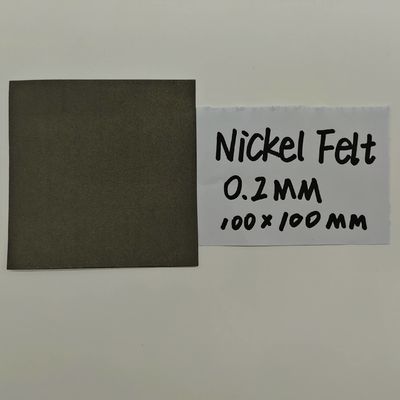 0.2 mm dikke nikkelvezelfelt zuivere nikkelmetalenvezelfelt voor AEM-waterstofproductie