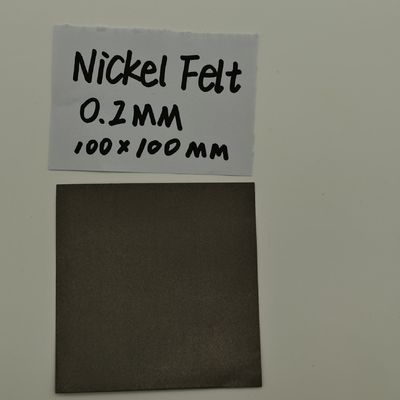 Metalen poreuze nikkel gesinterd metaalvezelgevoel 0,2 mm Milieuvriendelijk