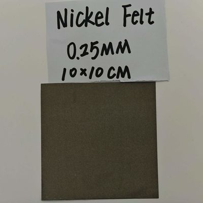 0.25mm Nickel Metal Fiber Felt AEM Water elektrolyse Waterstof elektrolysecel