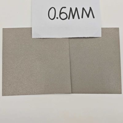 Elektrolytische waterstofproductie Ti-filter 0,6 mm poreus titaniumfilter papier
