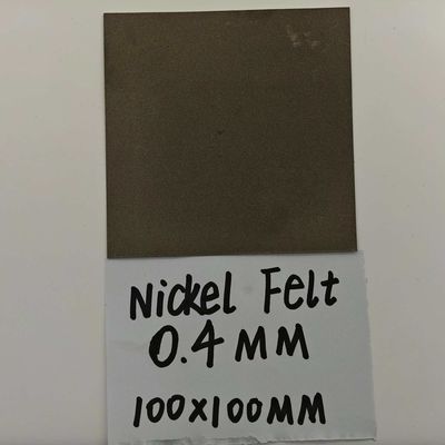 0.15 mm-2 mm poreus nikkelfilter AEM GDL gasdiffusieschaal gesinterd filter